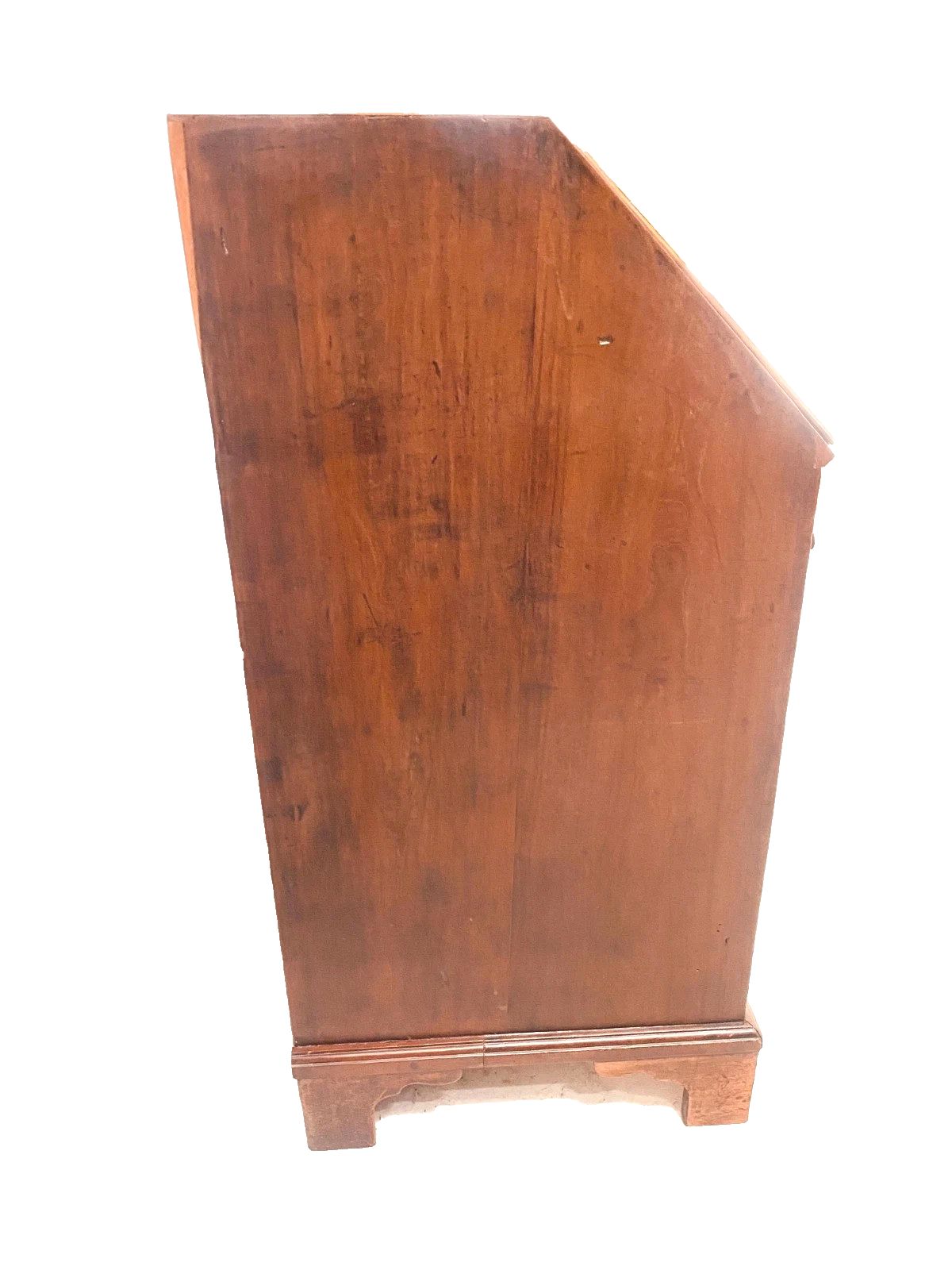 Furniture English Style Mahogany And Veneer Slope Desk 19th Century photo