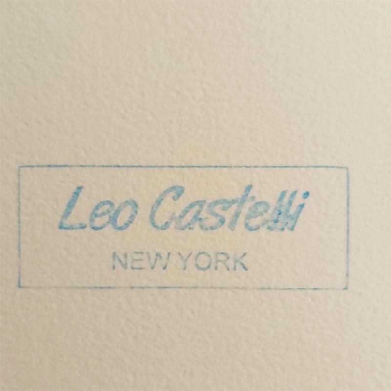 1980s Andy Warhol "Mickey Mouse"   Limited Edition Lithograph. Leo Castelli   New York   Numbered In Pencil. photo vinterior