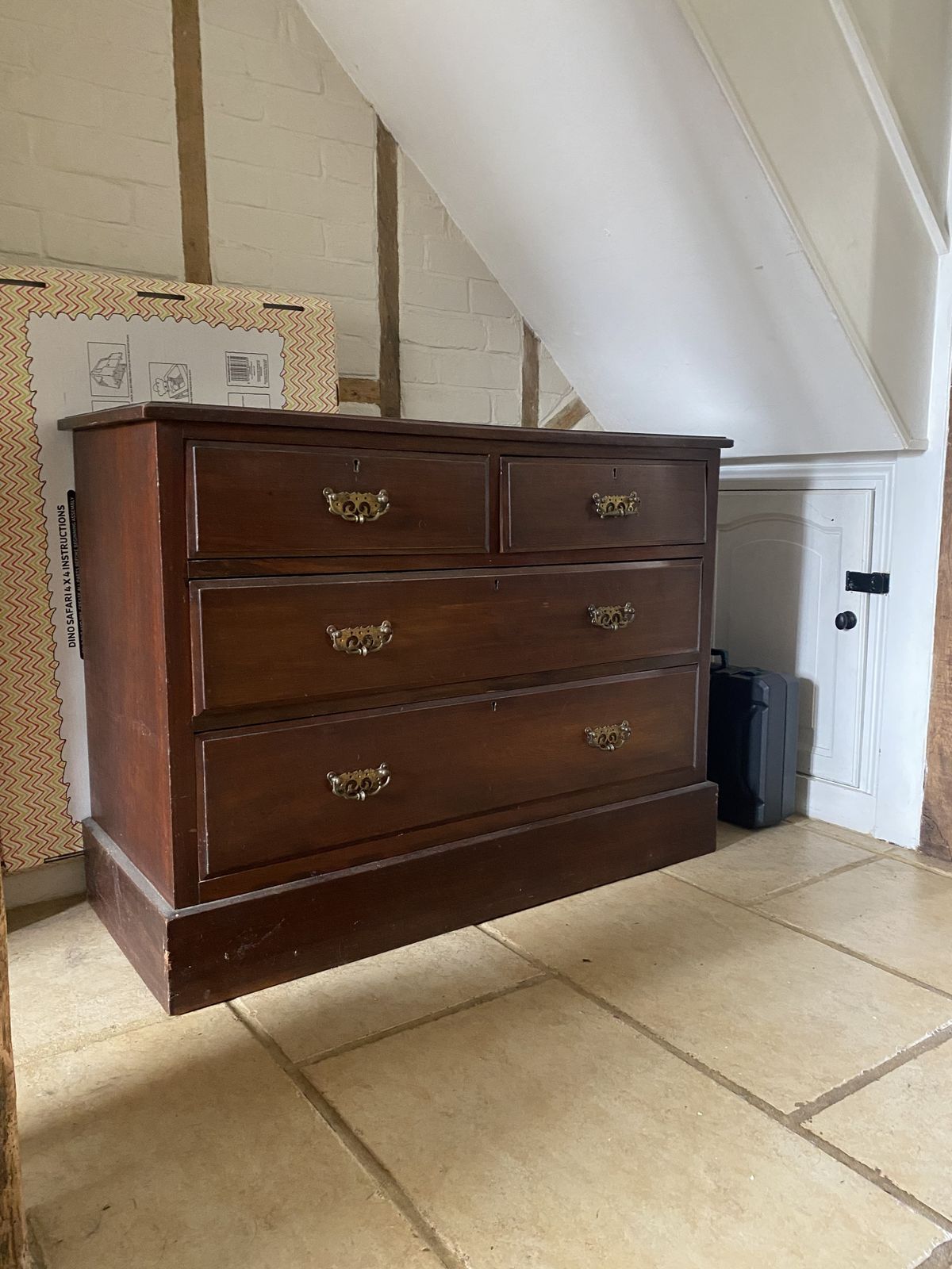 Antique 19th Century Mahogany Chest Of Drawers photo furniture
