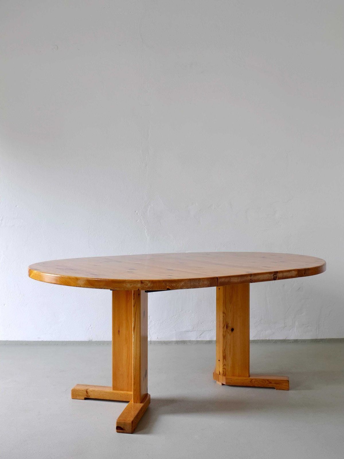 Solid Pine Extendable Dining Table | Scandinavia | 1970s photo for sale