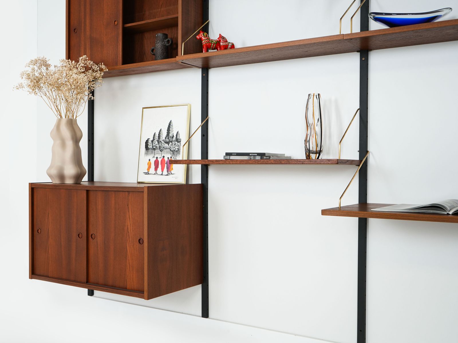 photo for sale Teak System Bookcase Ps System, Danish Design, 1960s, Production: Randers Møbelfabrik