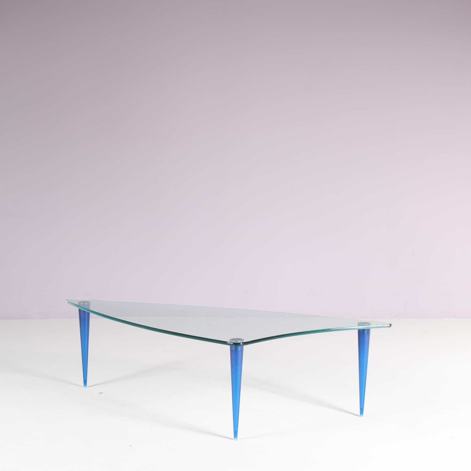1980s “Lobachevsky” Coffee Table Designed By Isao Hosoe For Tonelli, Italy