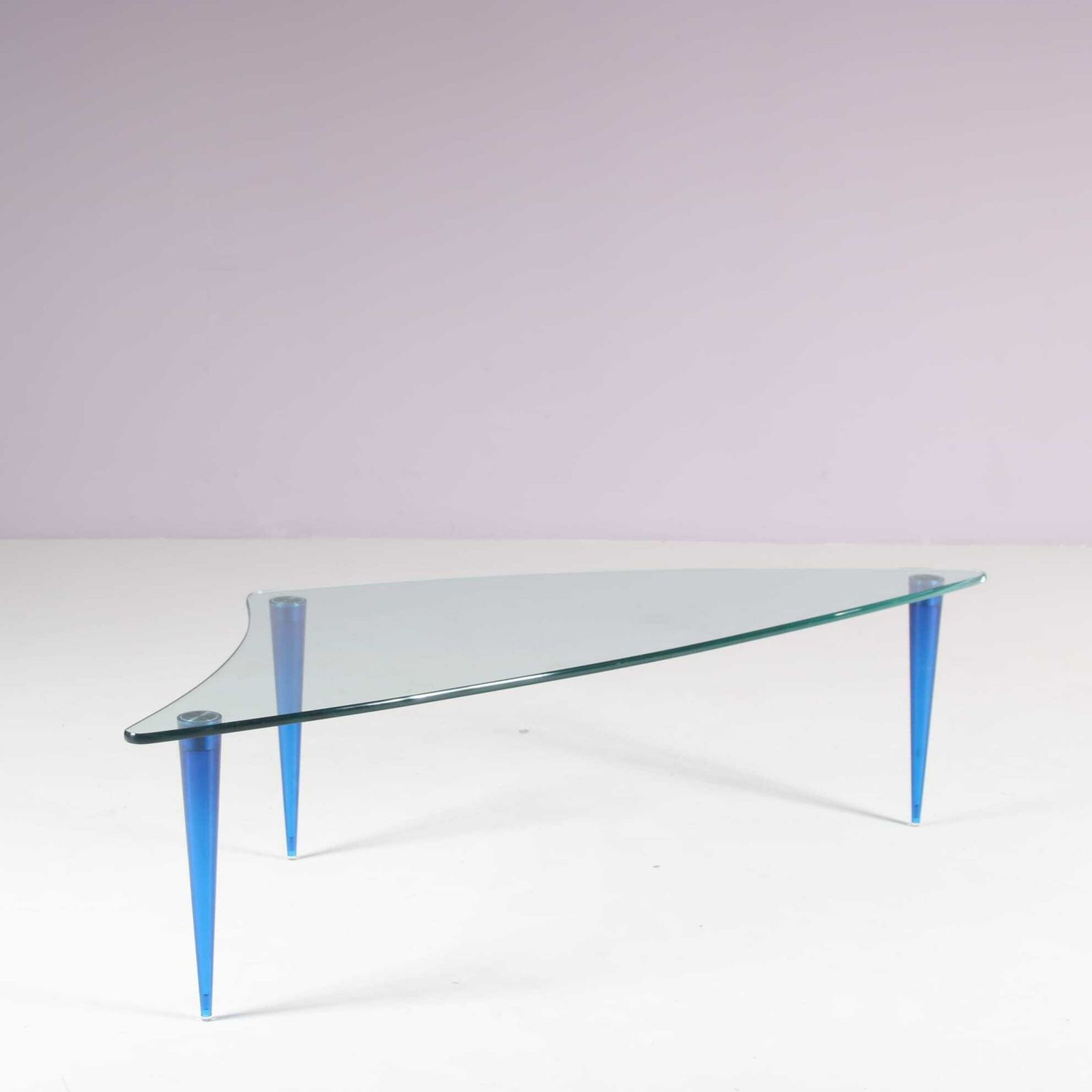 1980s “Lobachevsky” Coffee Table Designed By Isao Hosoe For Tonelli, Italy photo vinterior