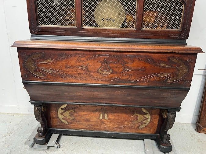 Art Nouveau Mechanical Piano "Maison Baileuil In Lille XX Century photo Home Decor