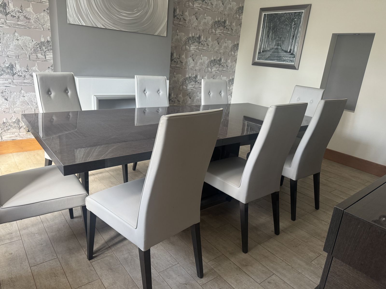 Extendable Dining Table And Chairs photo for sale