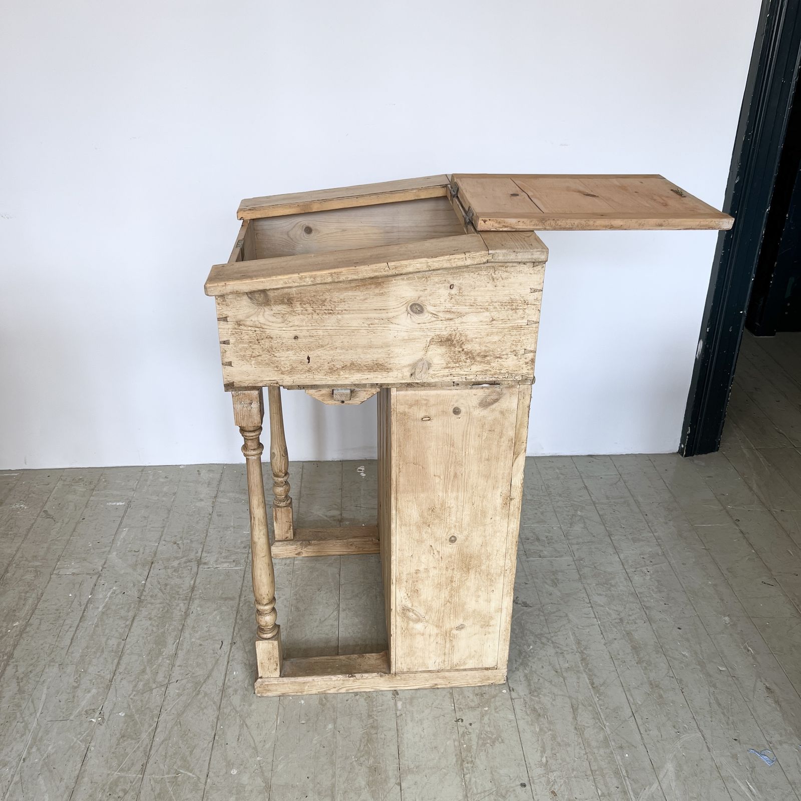 Late 19th Century Pine School Lectern photo for sale