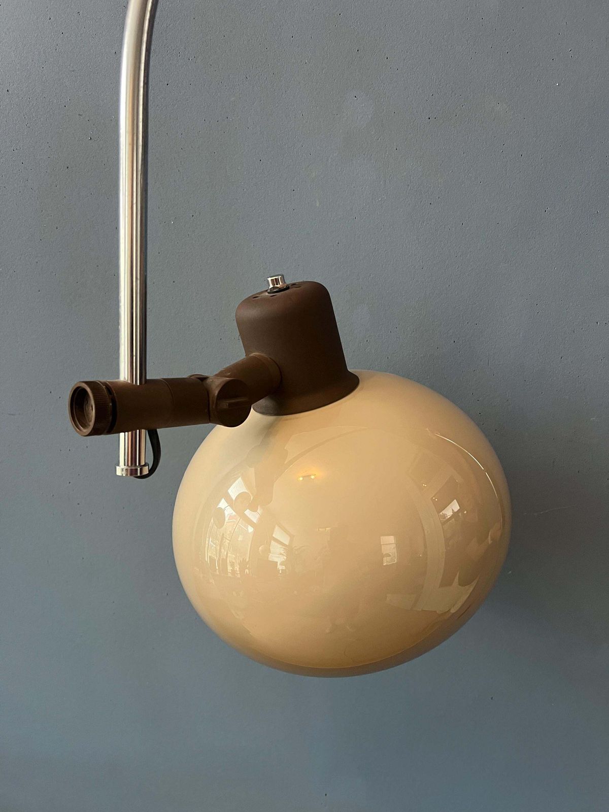 Mid Century Space Age Herda Mushroom Arc Wandlamp photo buy