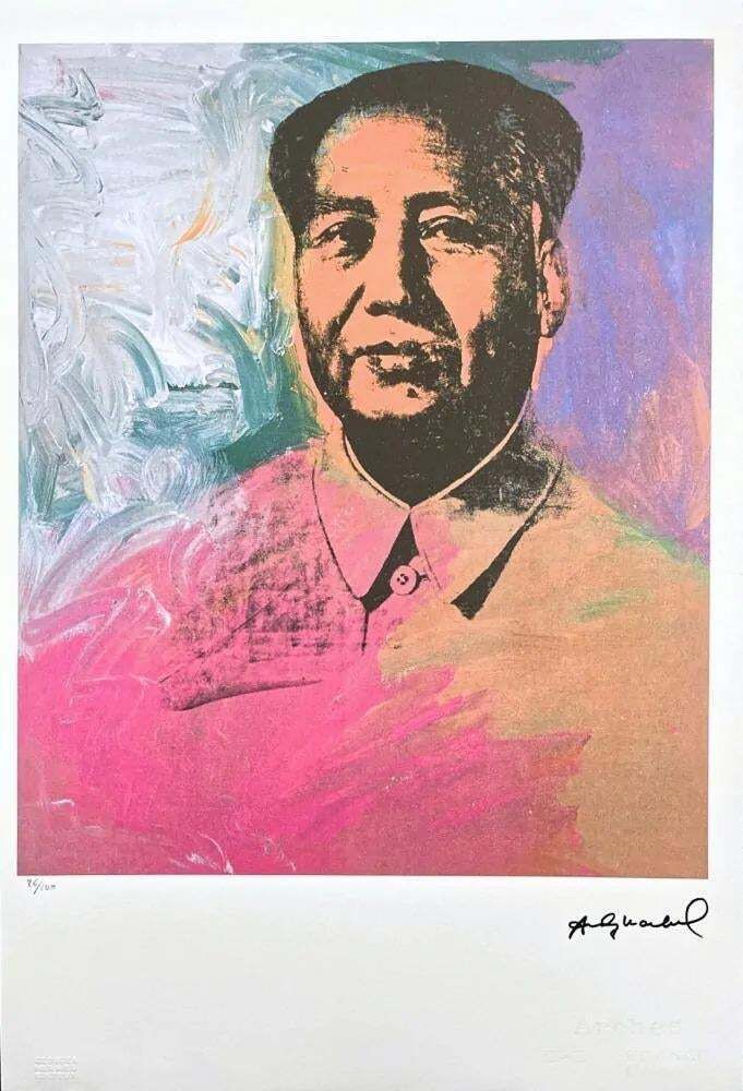 After Andy Warhol, Mao Zedong, 1980s, Lithograph