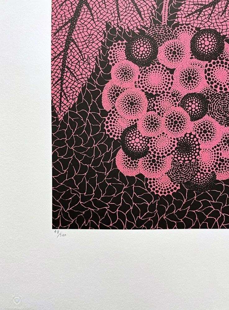 Yayoi Kusama, Grapes, Lithograph, 1980s photo furniture