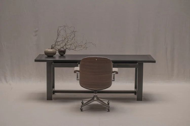 Modernist Desk By J. Batenburg For M.I 1969 photo vintage