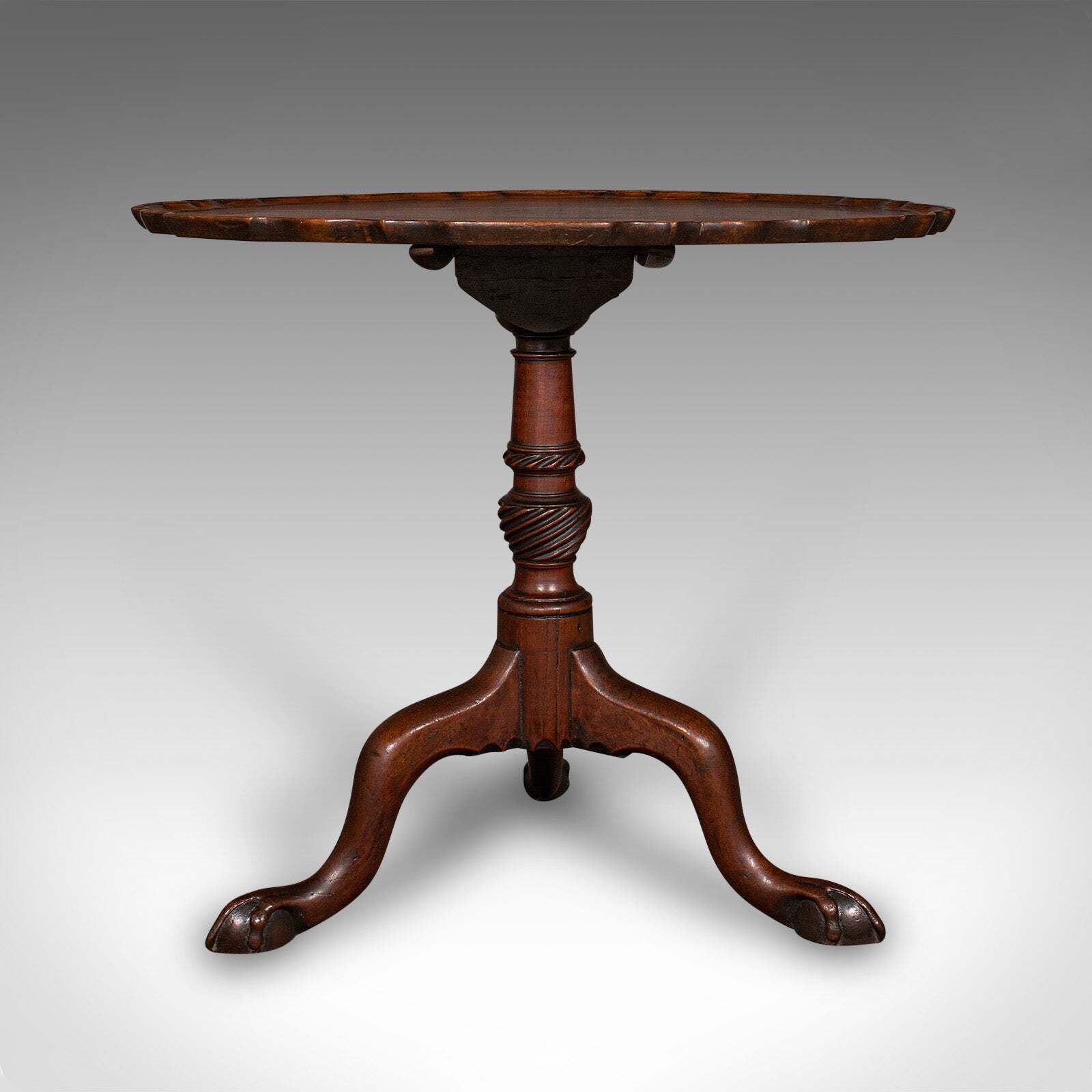 Antique Silver Display Table, English, Tilt Top, Occasional, Reception, Georgian photo for sale