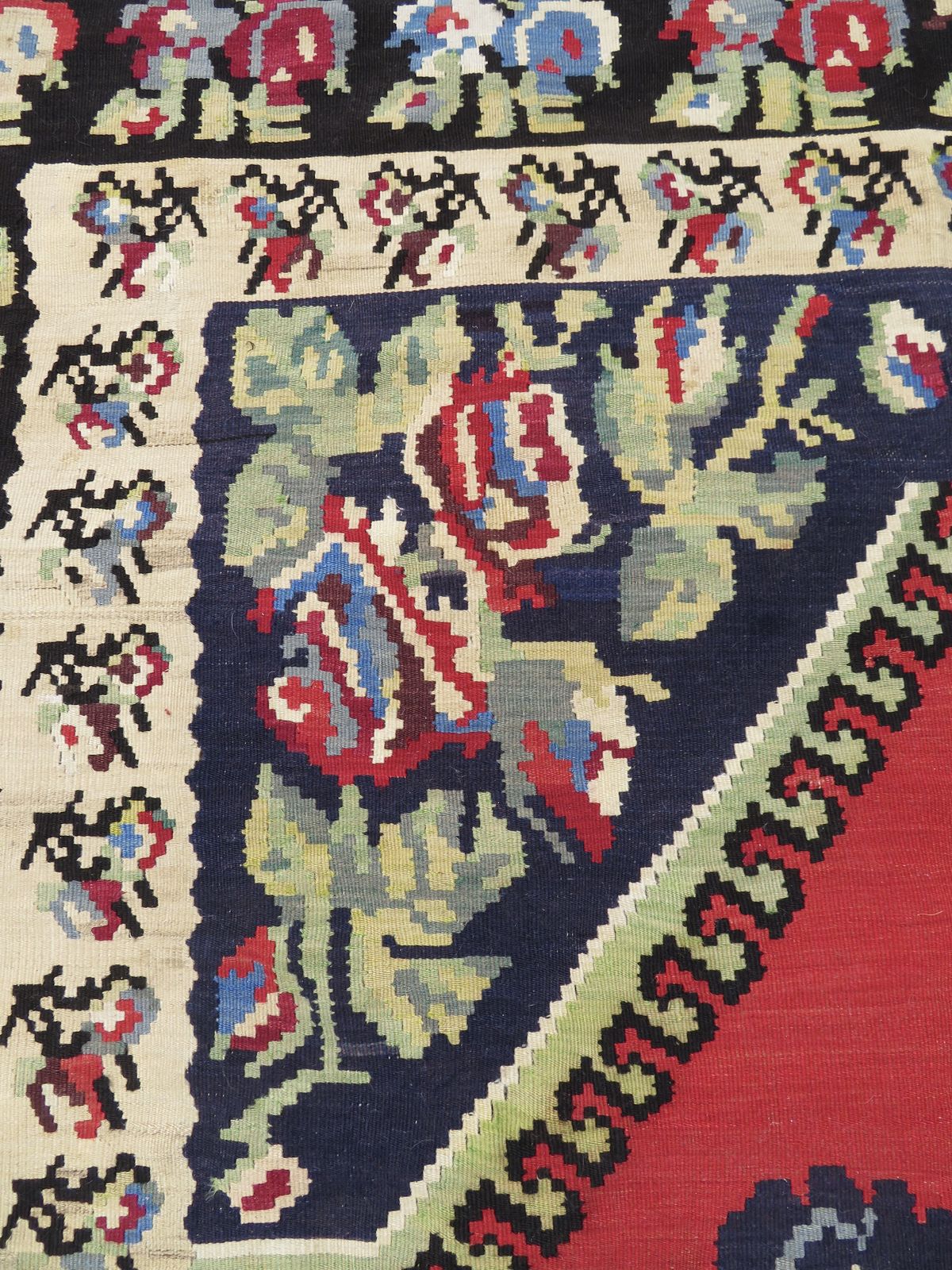 photo buy Antique Bessarabian Kilim. 325cm X 226cm.