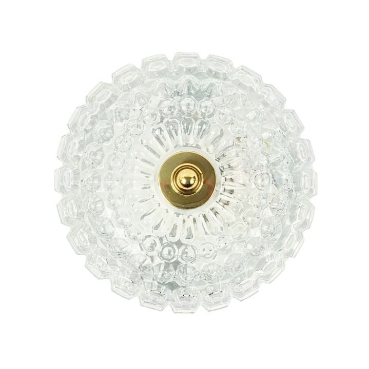 Paar Mid Century Bubbel Glazen Plafondlampen Van Helena Tynell Voor Limburg, Duitsland, Jaren 1960 photo furniture