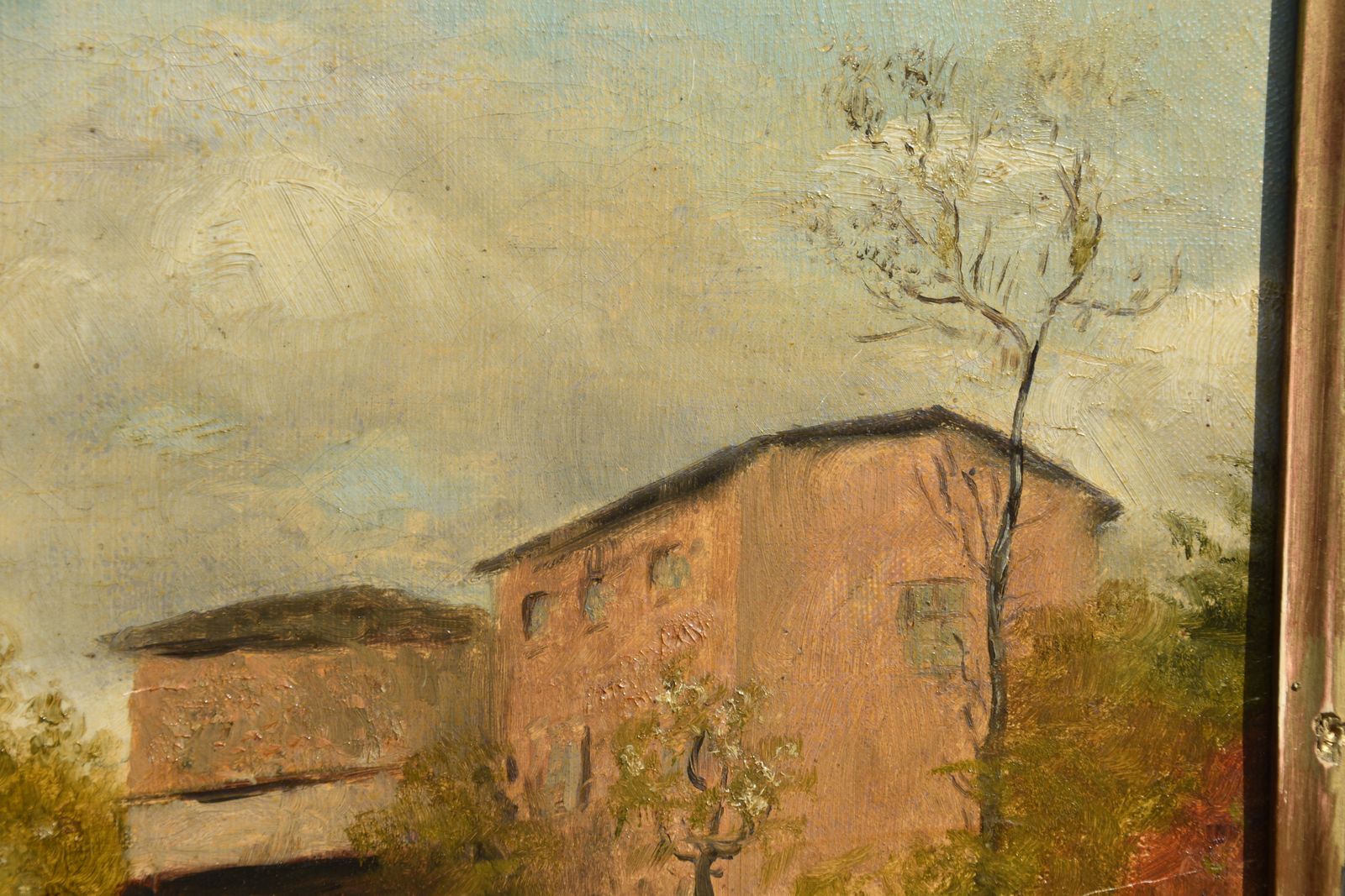 180.0 L. Guérard, Village In The Beaujolais (1889) photo