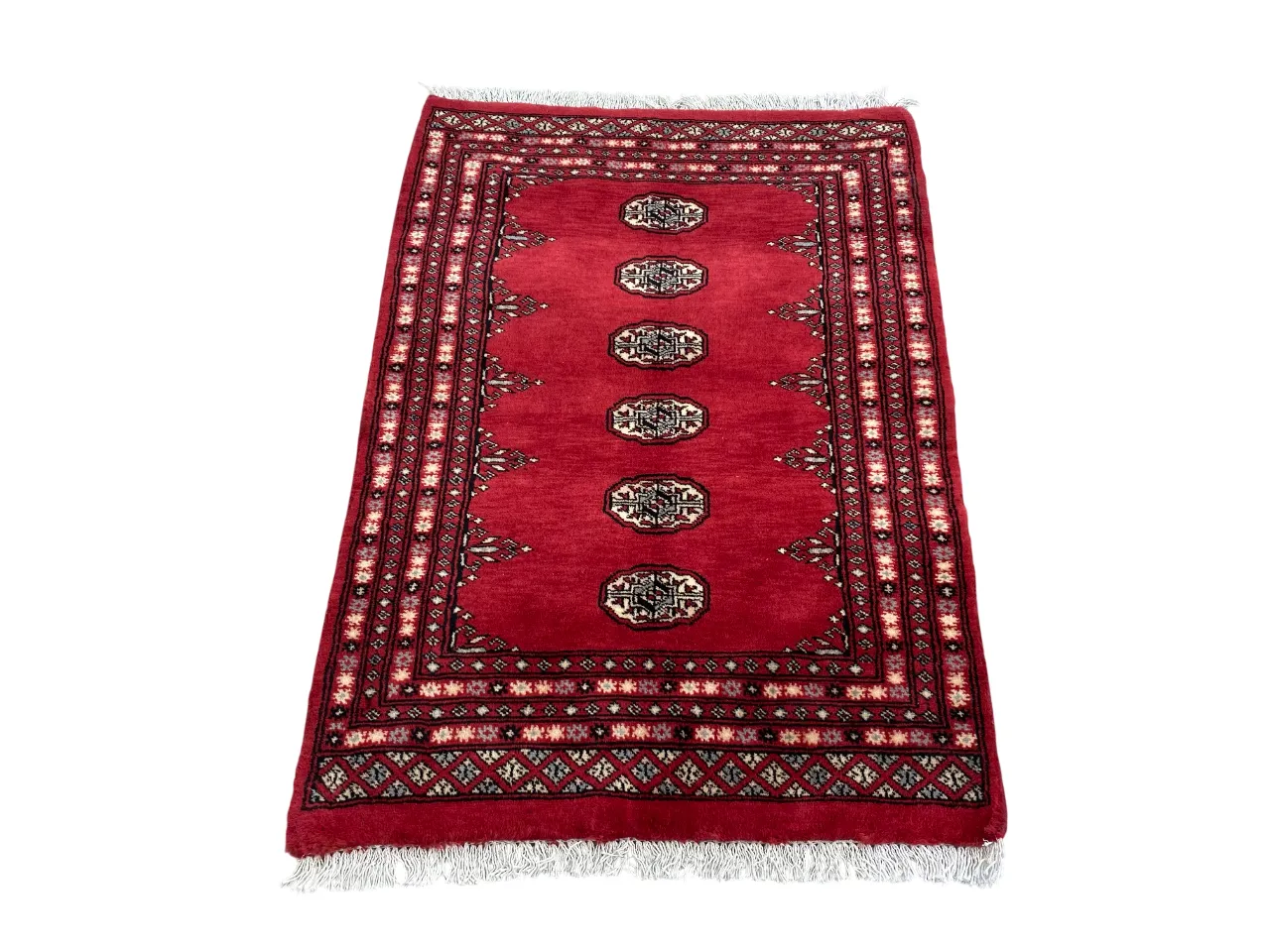 Textiles Fine Red Bokhara Rug Afghan Tribal 3x4 Area Carpet photo
