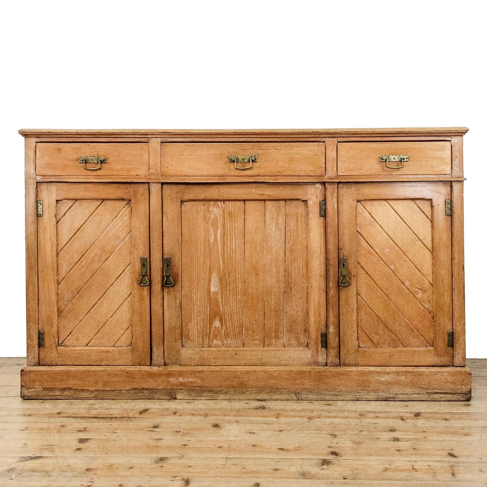 Antique Victorian Ash Sideboard | Antique Side Table | Antique Table | Victorian Antiques | Oak Tables