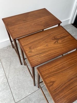Kaj Winding Nest Of Tables For Poul Jeppesen photo for sale