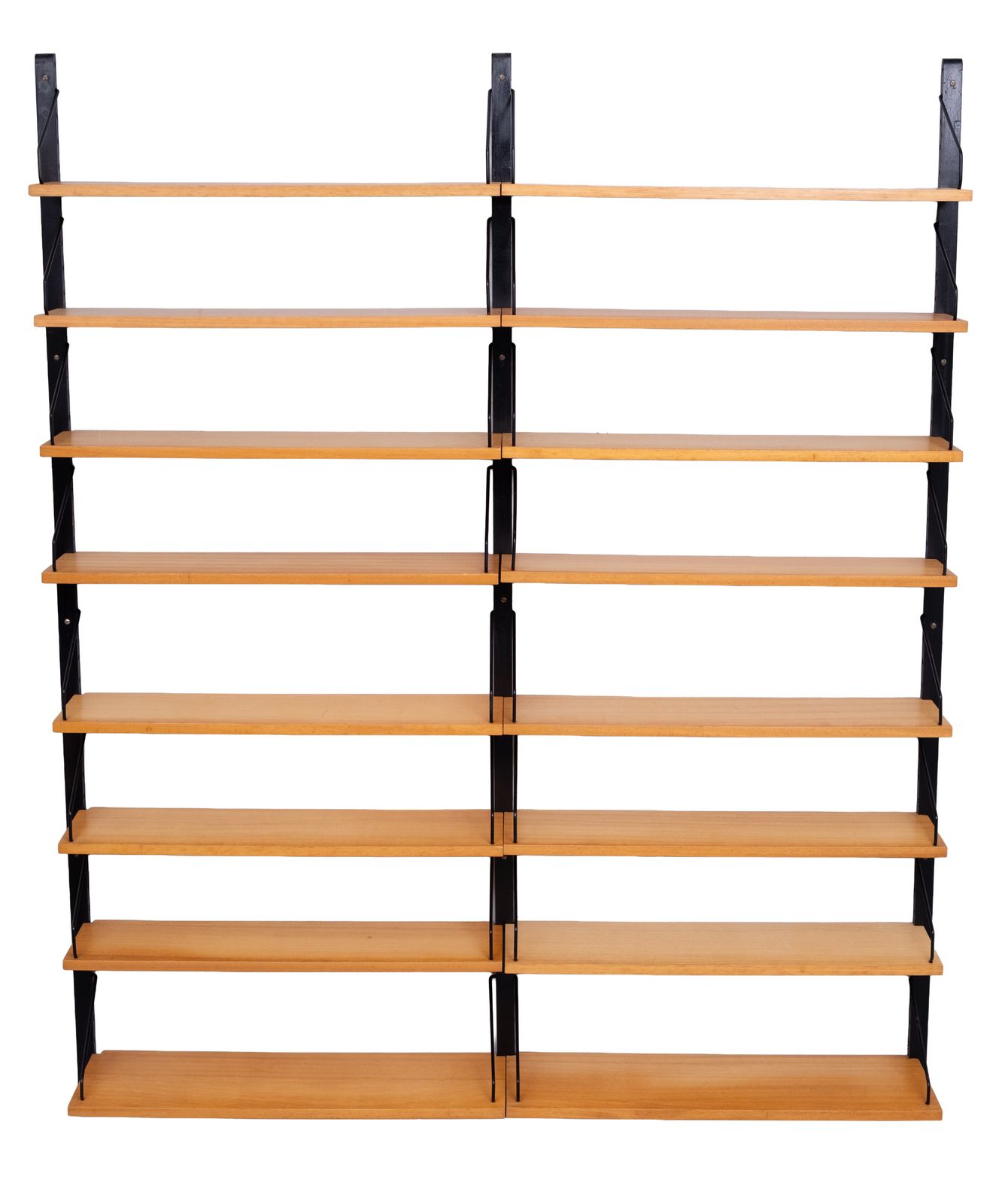 Poul Cadovius Royal System Beech Wood Bookcase 1960s photo for sale