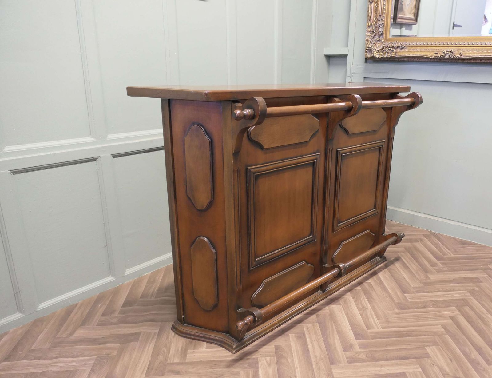 A Front Of House Country Oak Bar/Greeter photo for sale