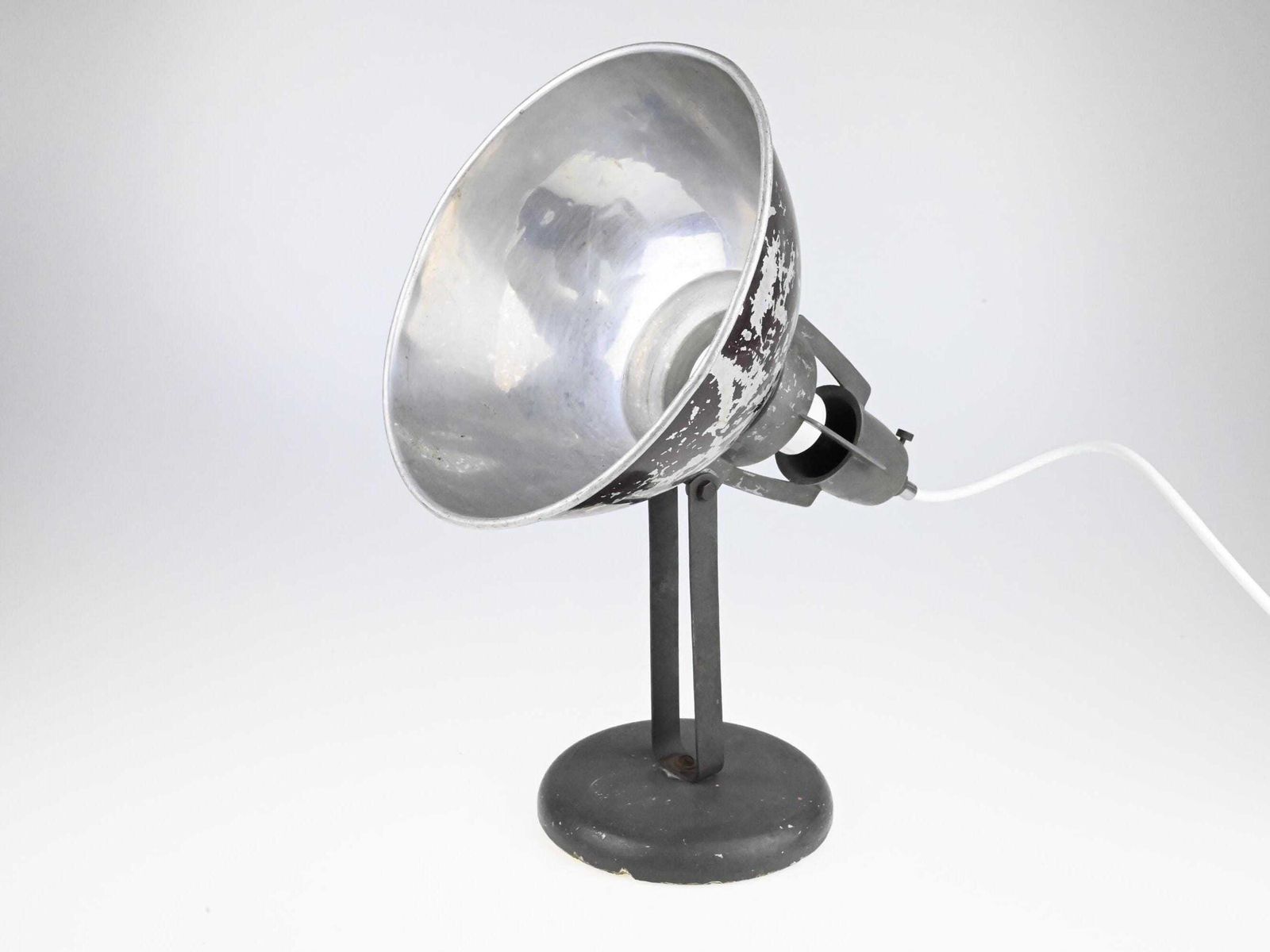 Antique Industrial Studio Photolamp, Industrial Desk Lamp, Industrial Lamp, Desk Lamp, Black Lamp, Table Lamp Desk Light, Antique Photolamp photo Lighting
