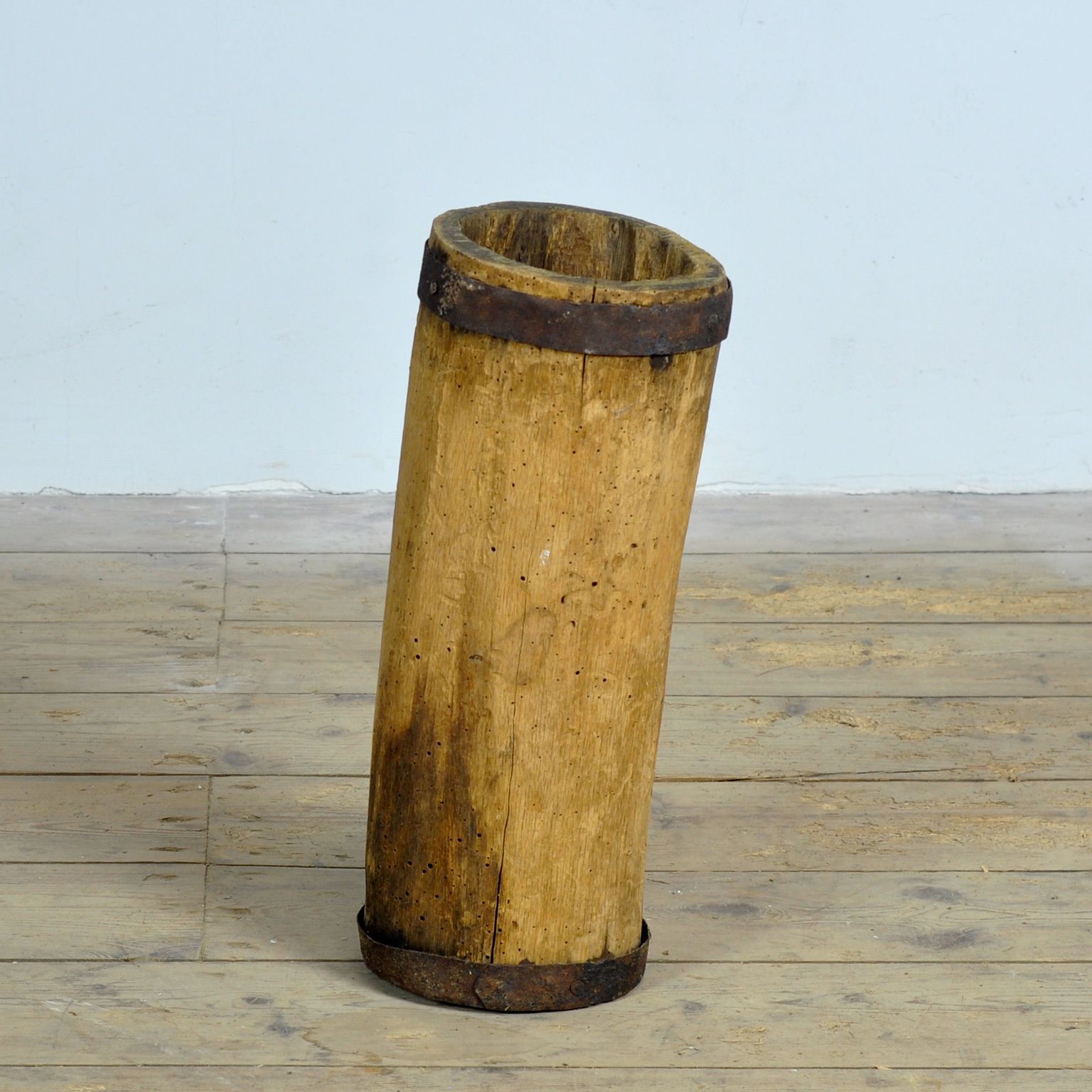 Primitive Storage Barrel, Circa 1900