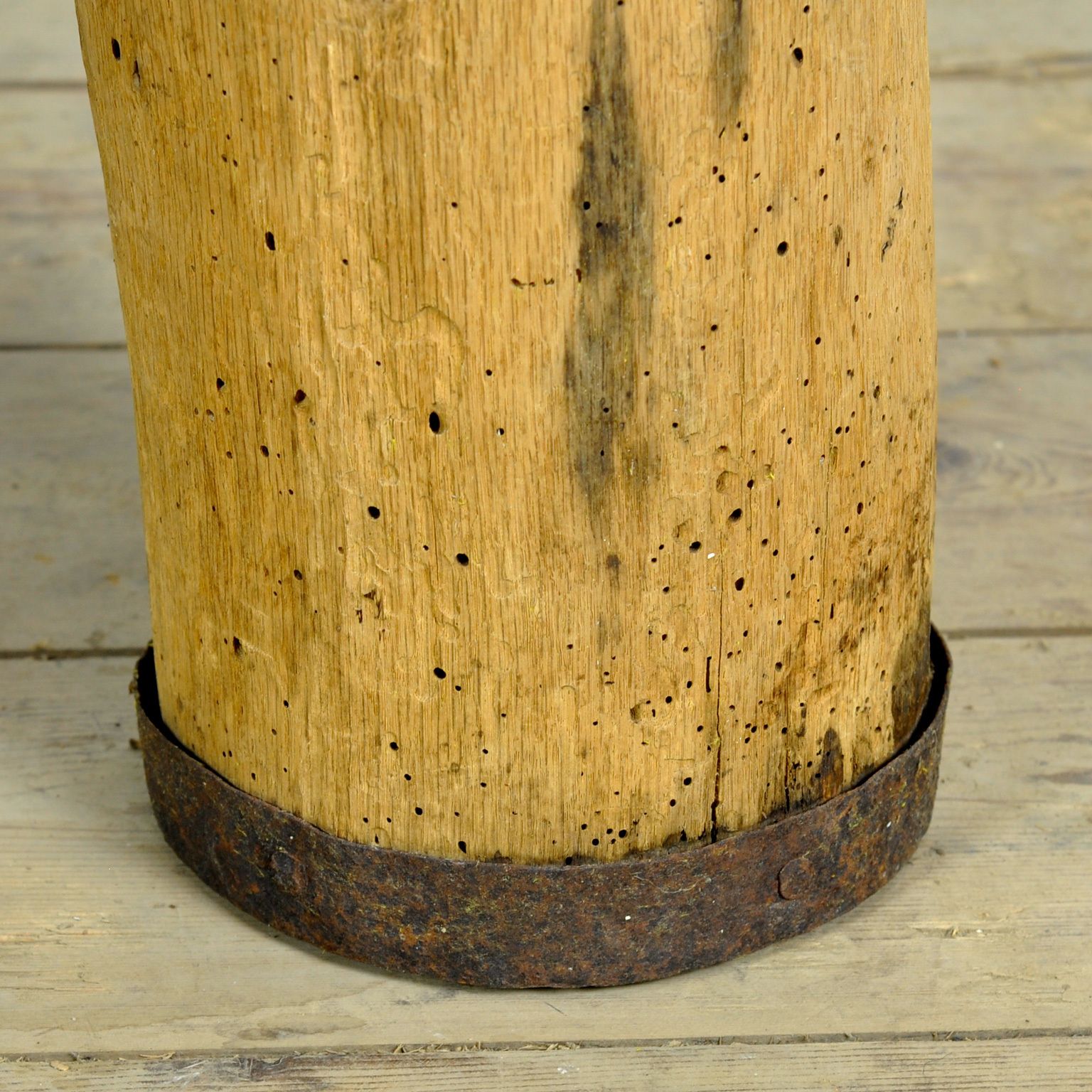 Primitive Storage Barrel, Circa 1900 photo Home Decor