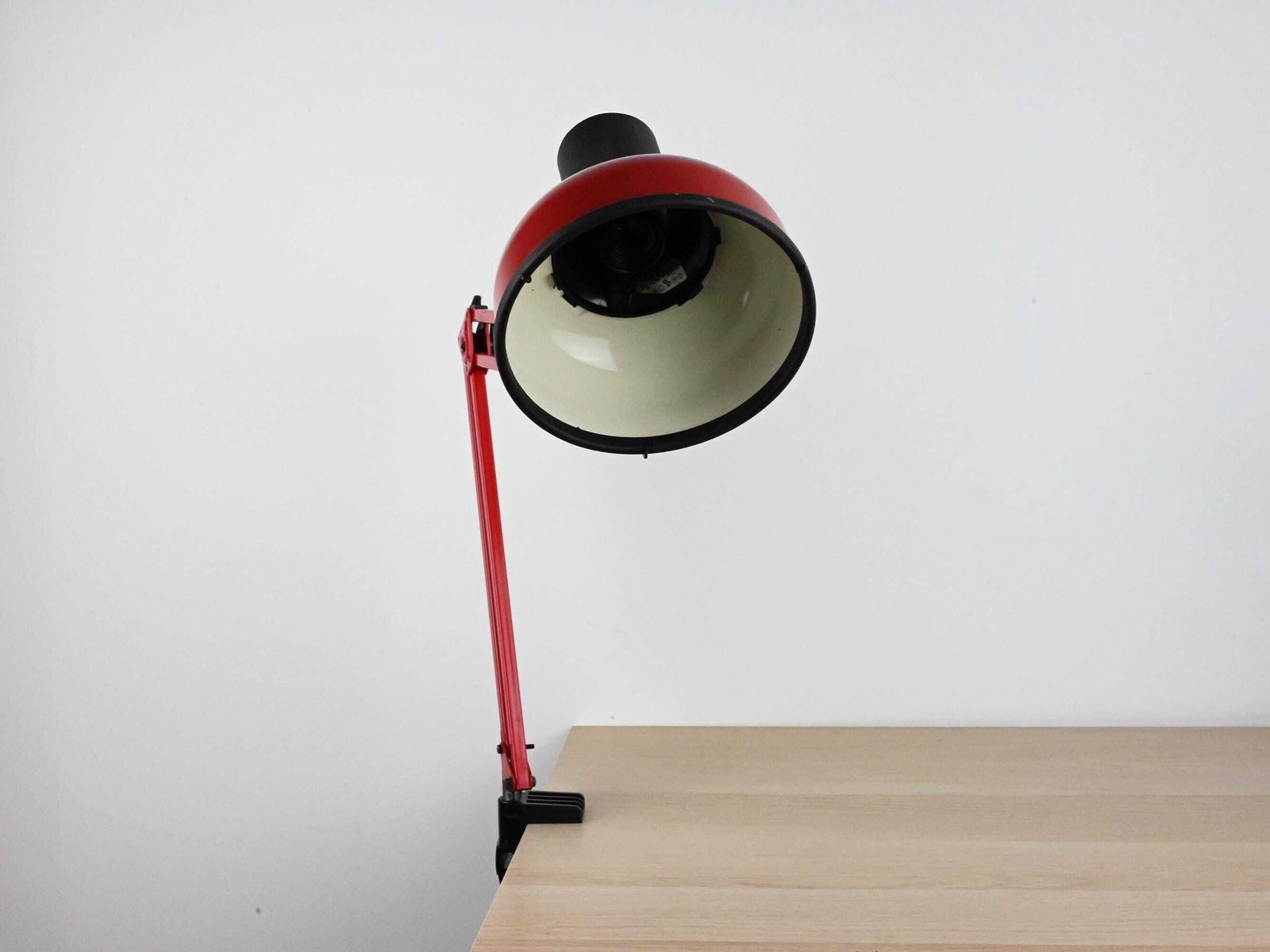 Vintage Lival P12 Clamp Lamp, Finnish Industrial Desk Lamp, Industrial Lamp, Architect Lamp, Mid Century Lamp, Mid Century Lighting photo for sale