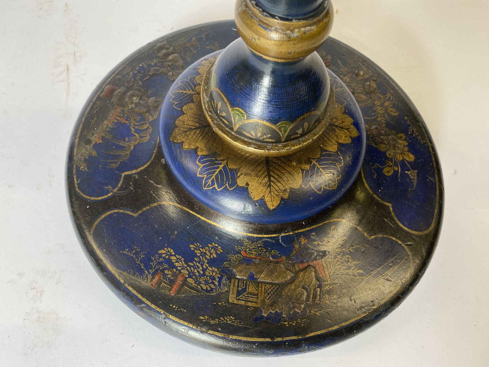 photo furniture Chinoiserie Decorated Standard Lamp Circa 1930s