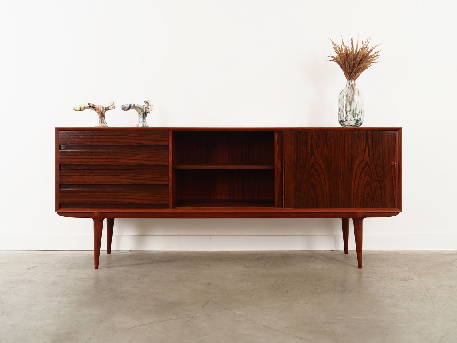 Vintage Sideboard, Danish Design, 1970s, Manufactured By Omann Jun photo Furniture