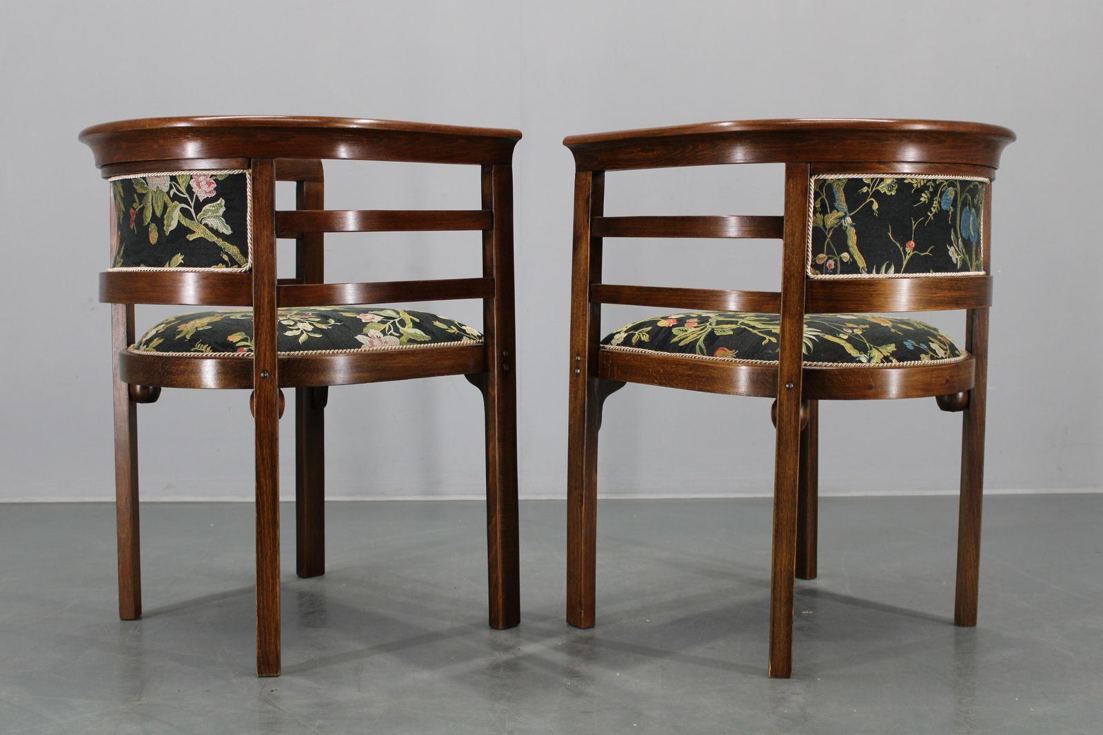 photo for sale 1930s Pair Of Restored Thonet Armchairs, Czechoslovakia