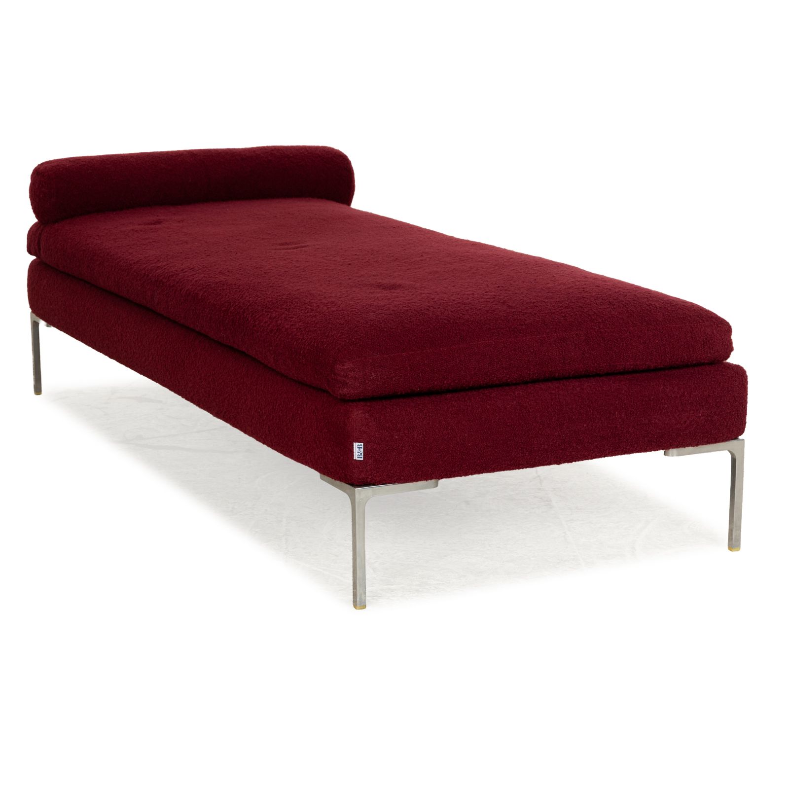 B&B Italia Charles Fabric Lounger Red