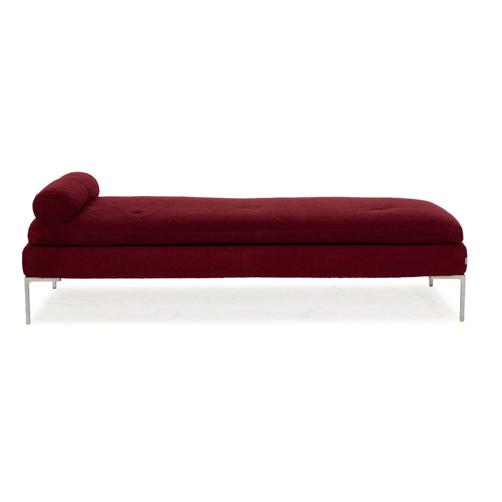 B&B Italia Charles Fabric Lounger Red photo vintage
