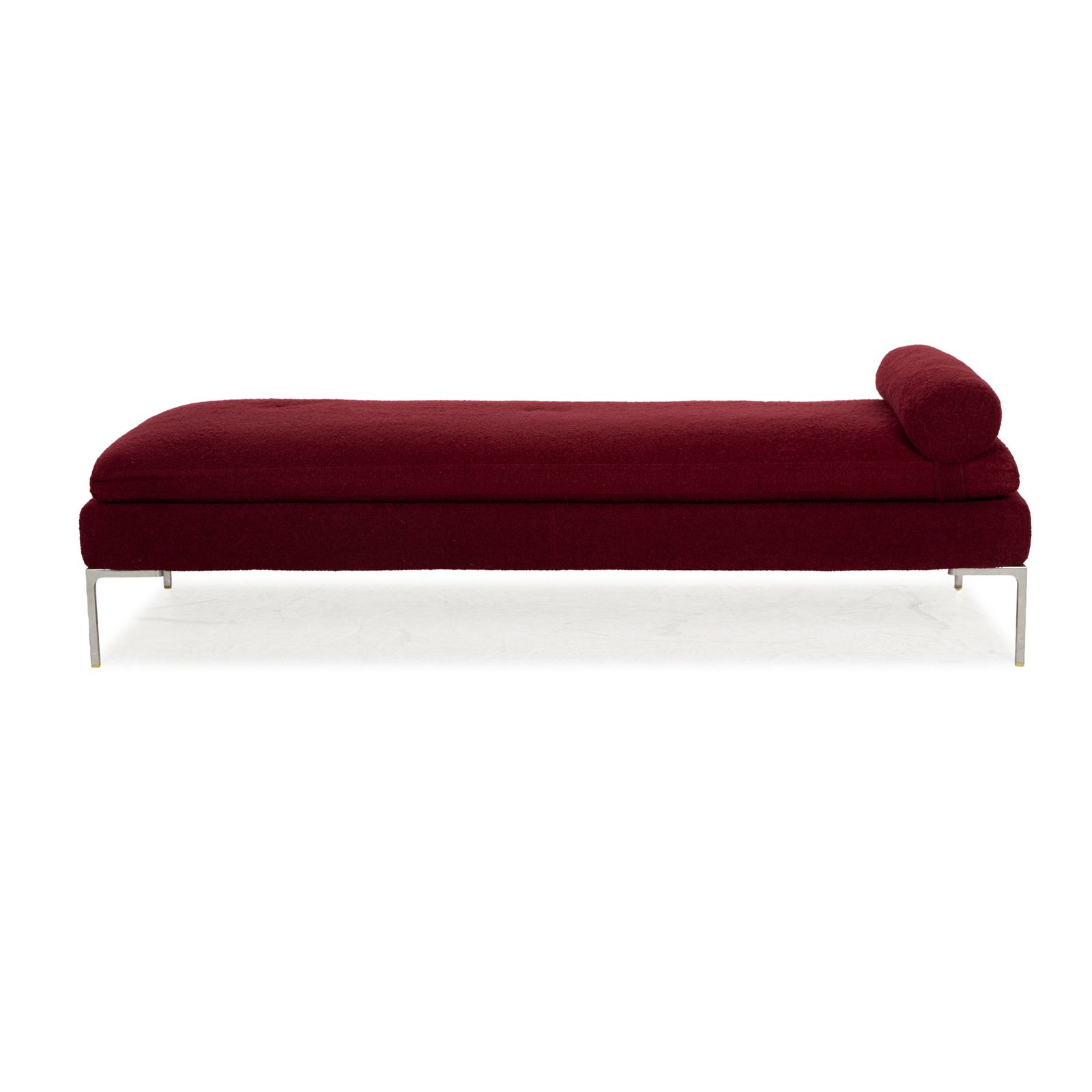 photo for sale B&B Italia Charles Fabric Lounger Red