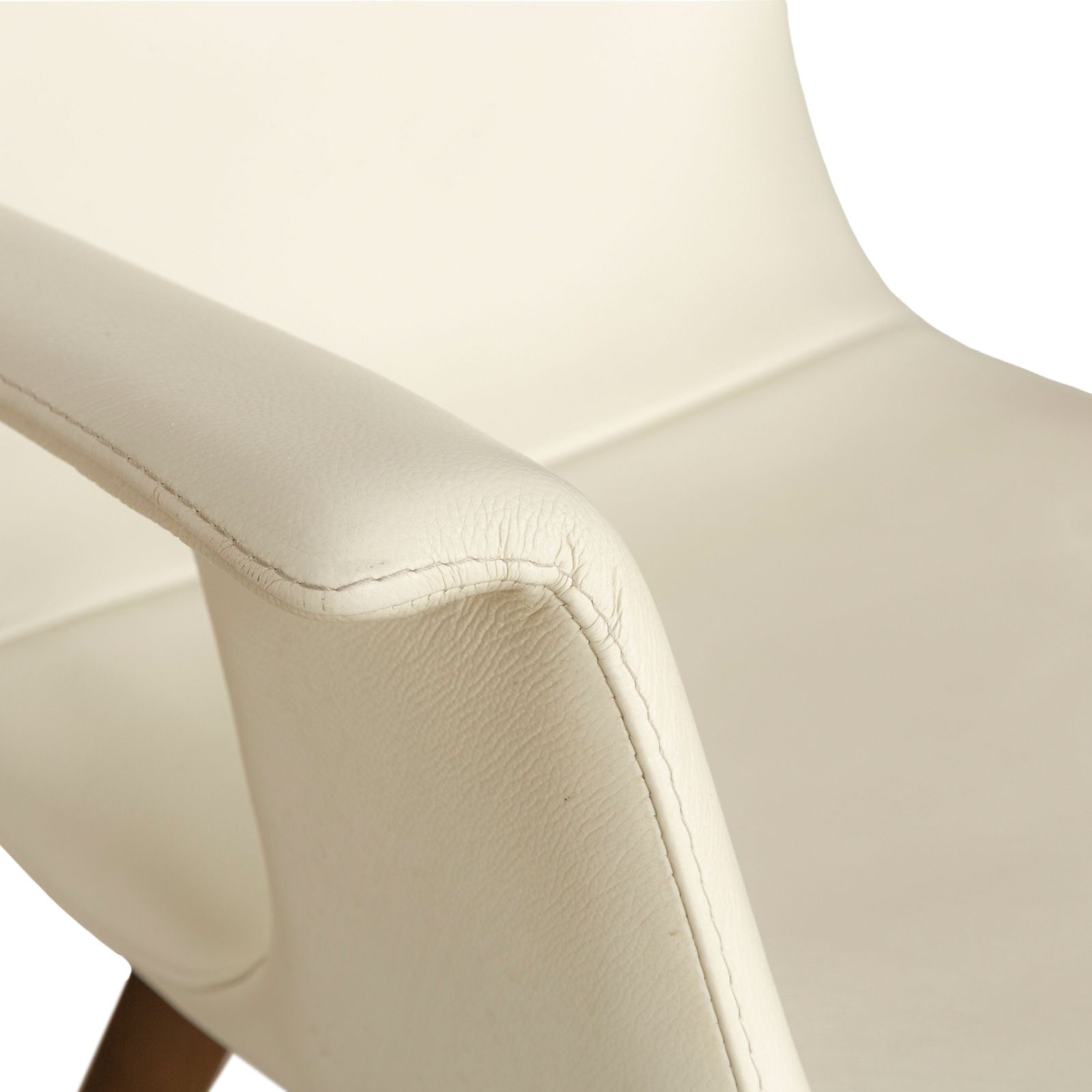 Set Of 4 Hülsta D27 Leather Chairs Cream photo Furniture
