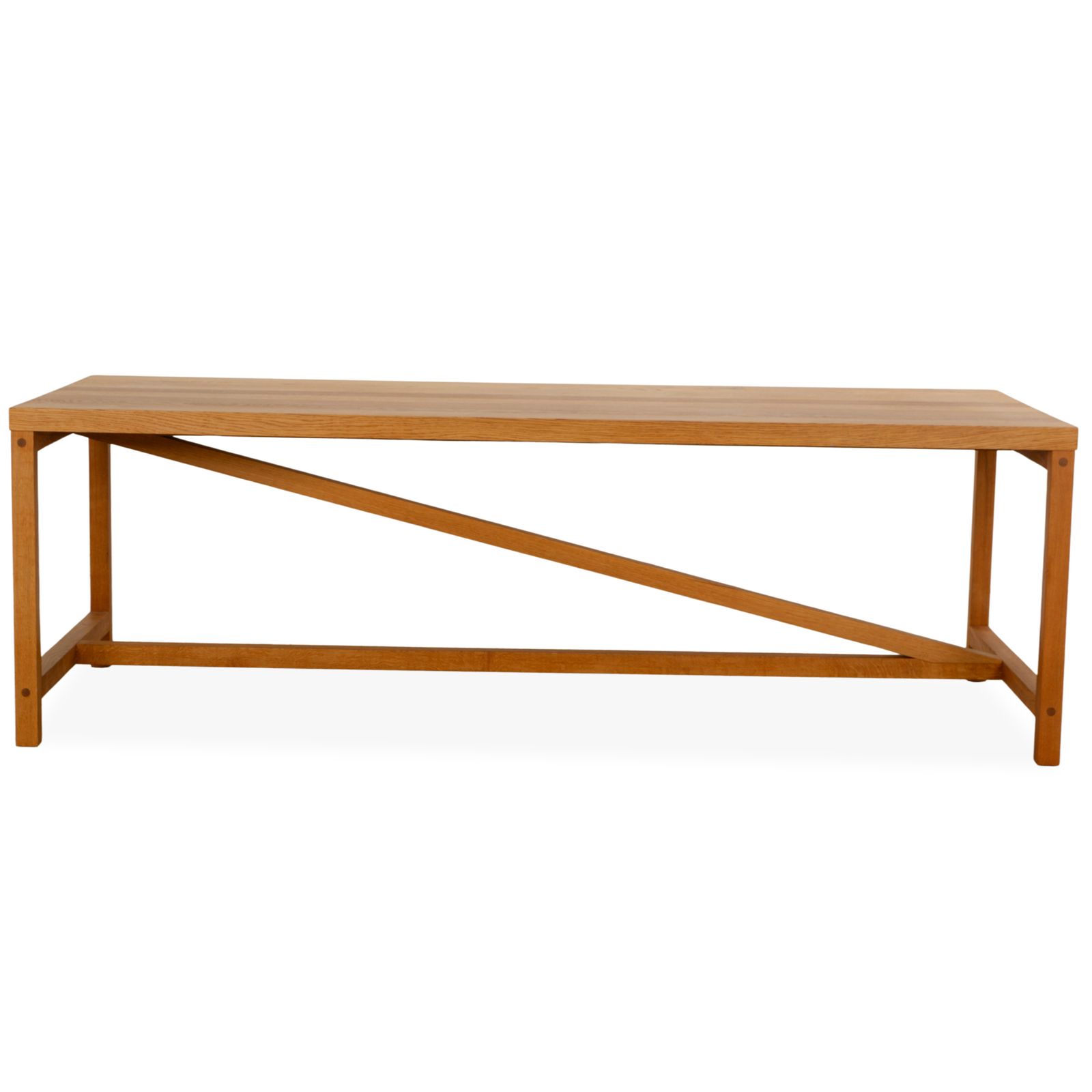 E15 Ta21 Square Wooden Dining Table Brown 230 X 95 Oak photo 4806.0