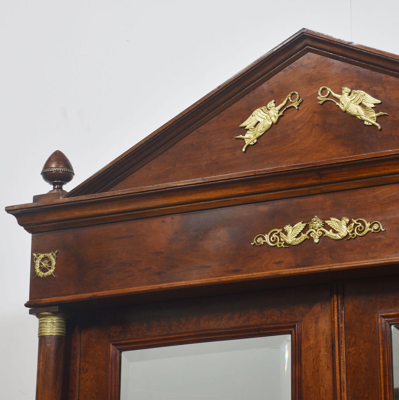 Empire Style Mahogany Two Door Wardrobe photo furniture