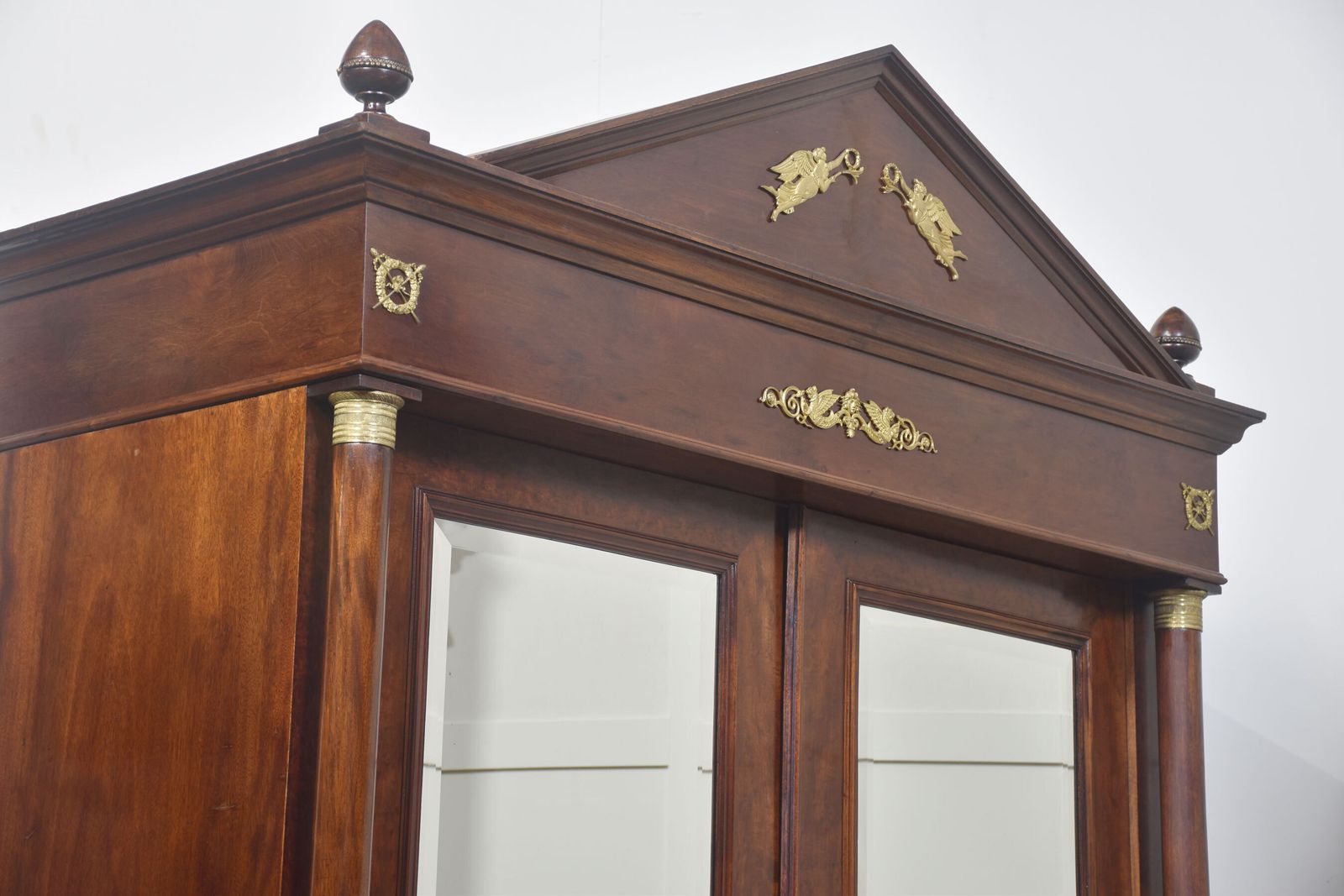 Empire Style Mahogany Two Door Wardrobe photo buy