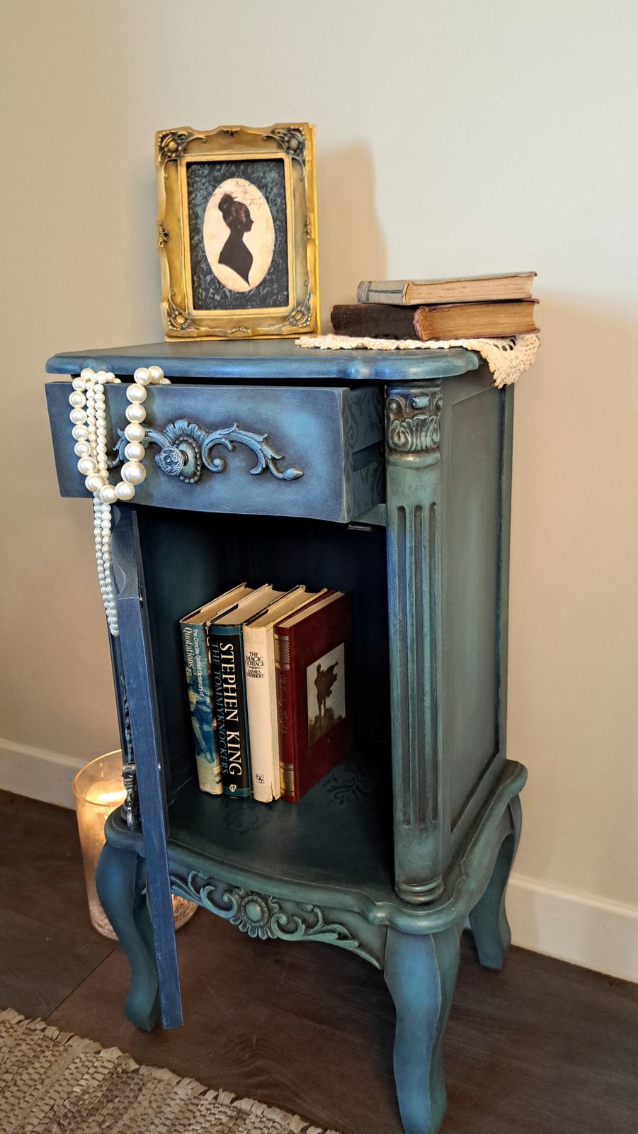 French Style Vintage Bedside Table Nightstand – Timeless Character, Thoughtful Craftsmanship photo furniture