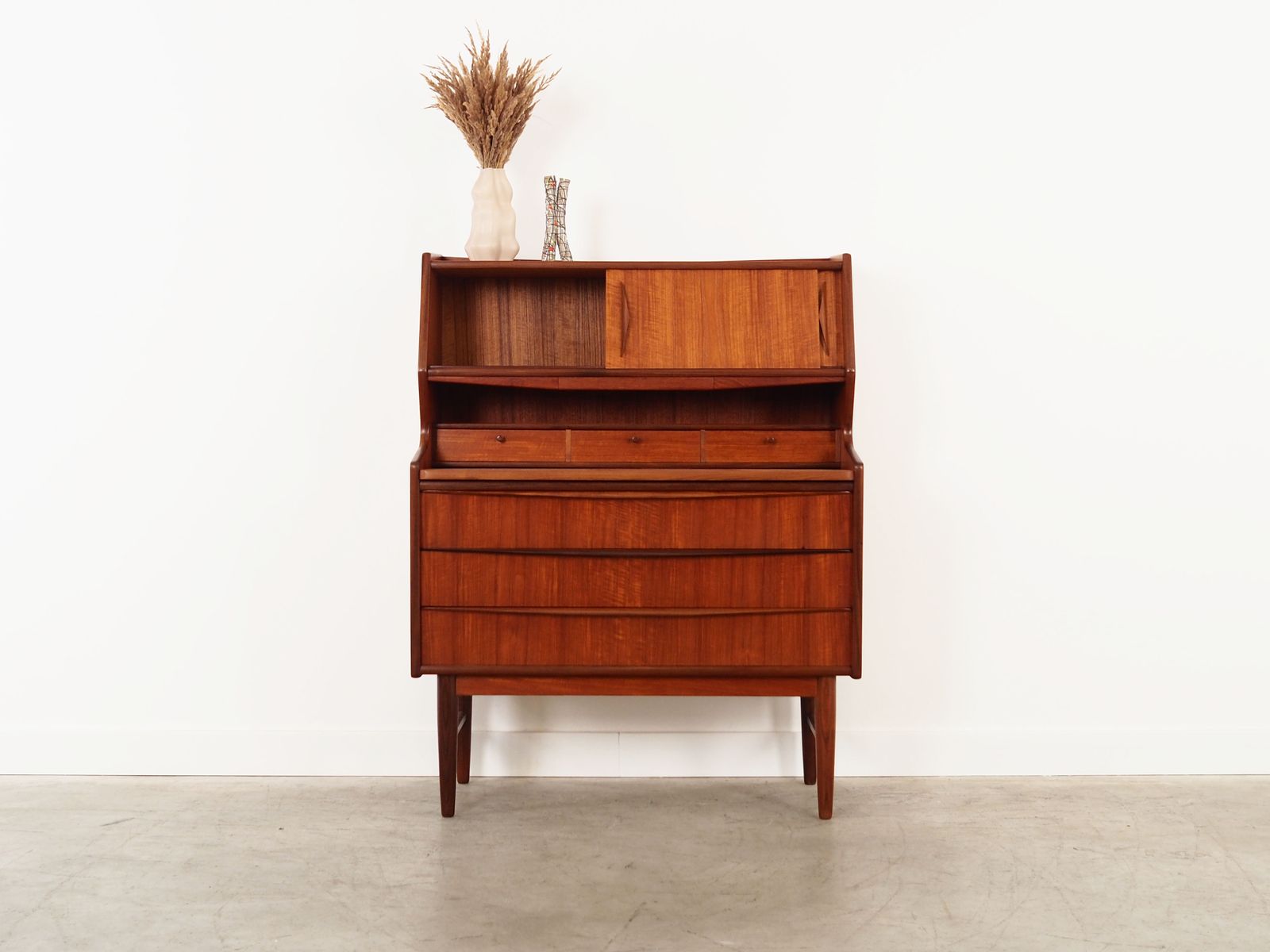 Teak Secretary, Danish Design, 1970s, Production: Denmark photo Furniture