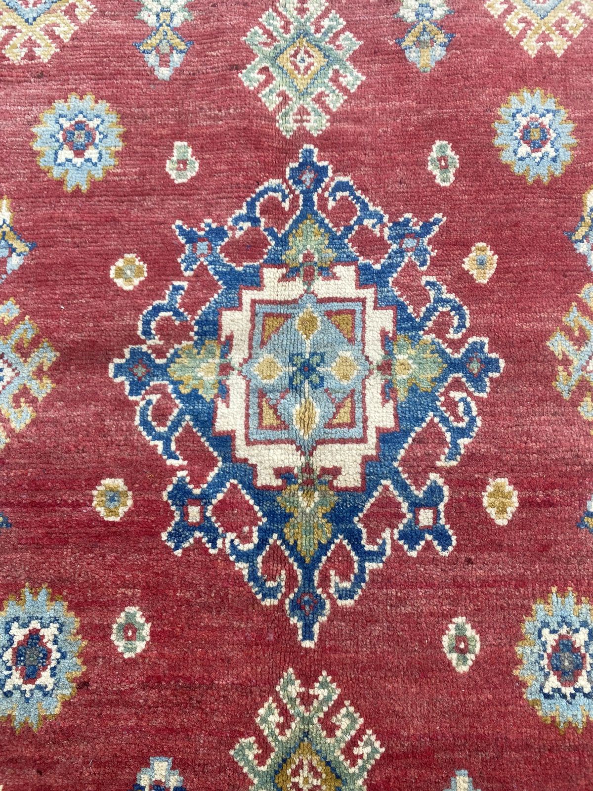 Textiles Red Oriental Kazak 3x5 Area Living Room Bedroom Rug photo
