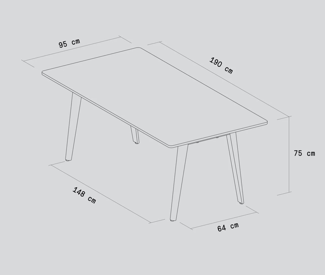 Tiptoe Table And 6 Chairs, 21st Century photo vinterior