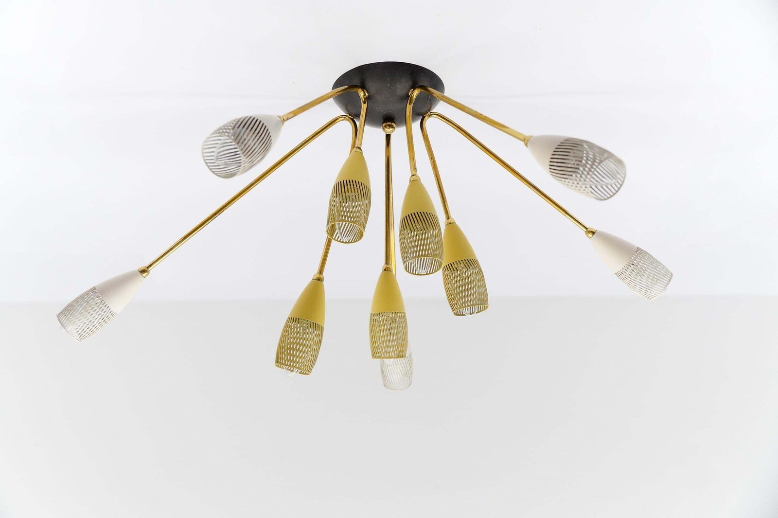 Sputnik Wall Or Ceiling Lamp In The Manner Of Arteluce, Italy, 1950s photo 1629.0