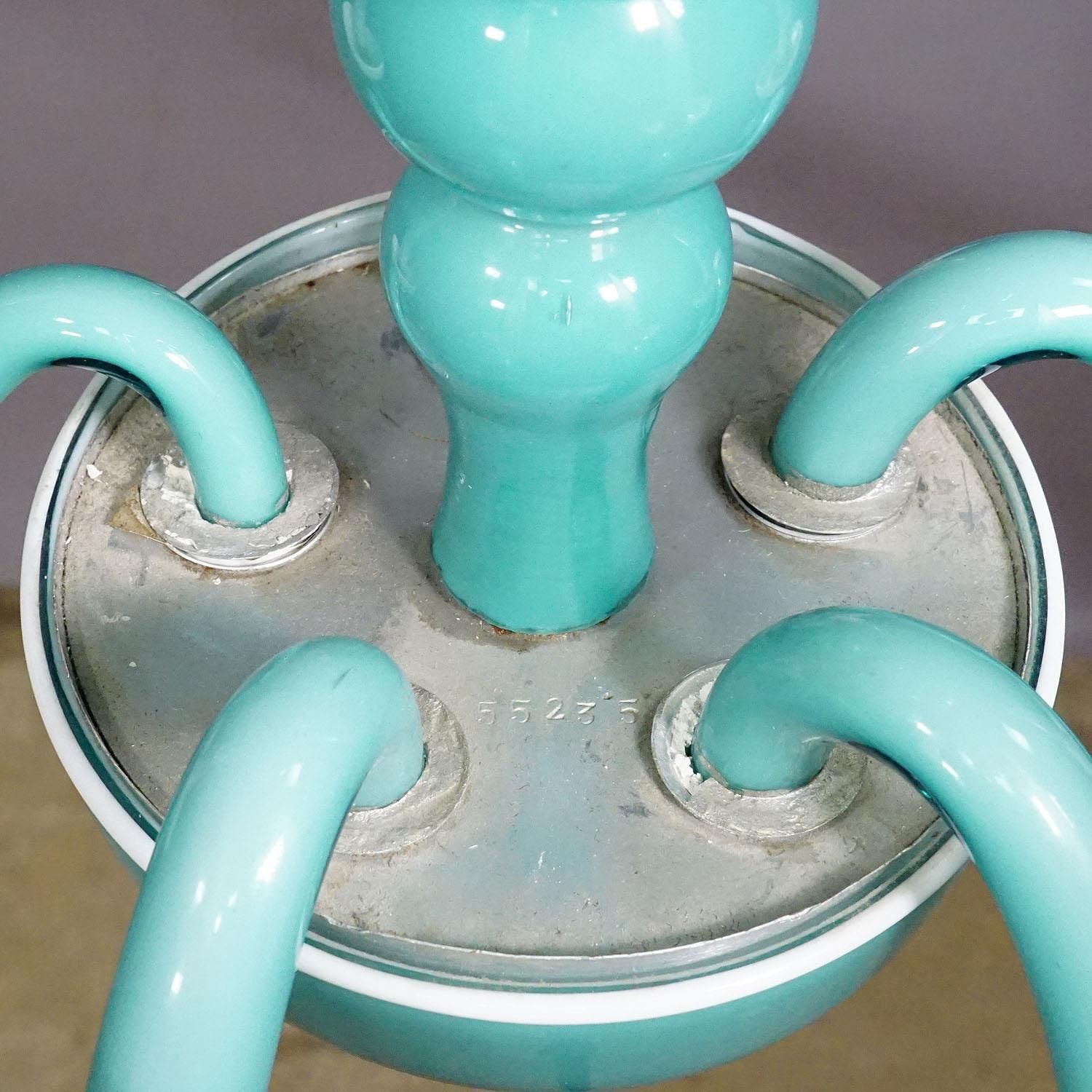 Lighting Murano Art Glass Chandelier By Gio Ponti For Venini 1940s photo