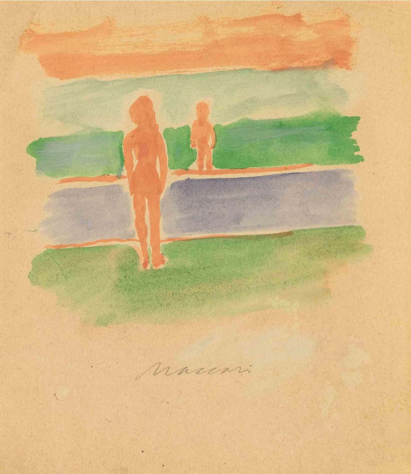Mino Maccarihorizons   Drawing By Mino Maccari   1960s1960s