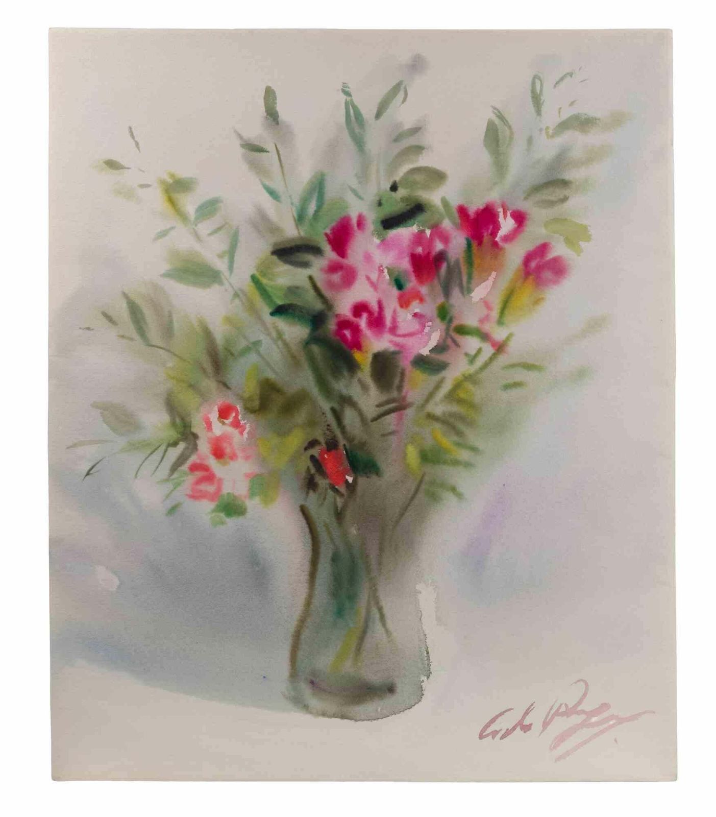 Carlo Ravagnanstill Life   Drawing By Carlo Ravagnan   19711971 photo furniture