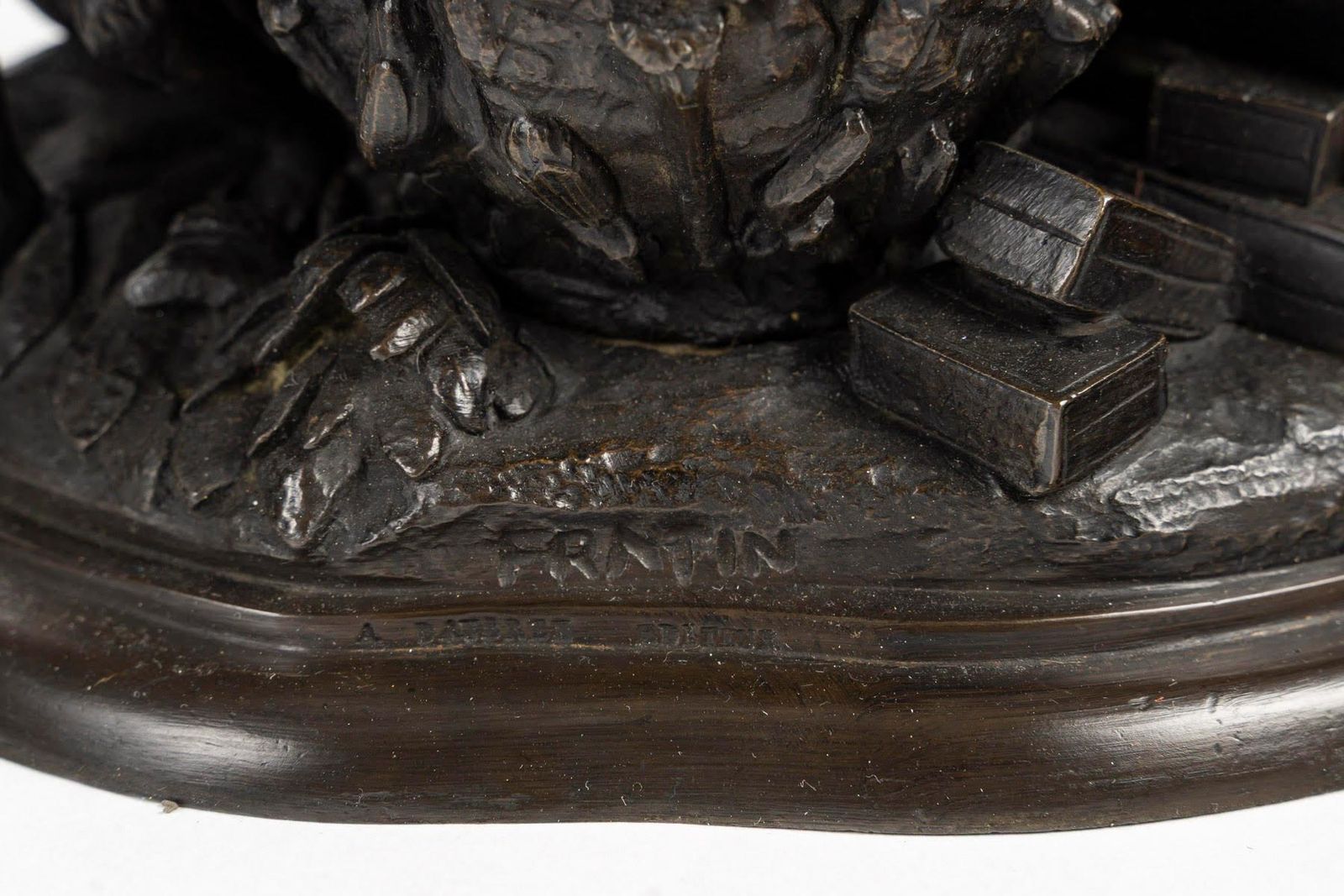 photo furniture Sculpture By Christophe Fratin, Cigar Palm Tree, Napoleon III Period.
