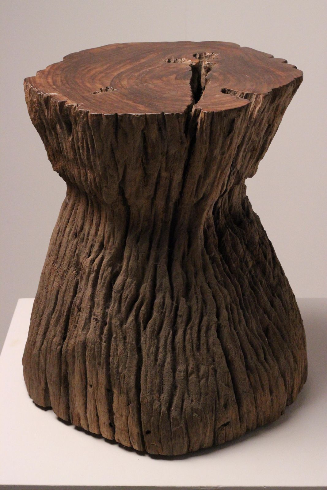 Wabi Sabi Teak Root Stool Or Side Table, Lombok Indonesia, 20th Century photo furniture