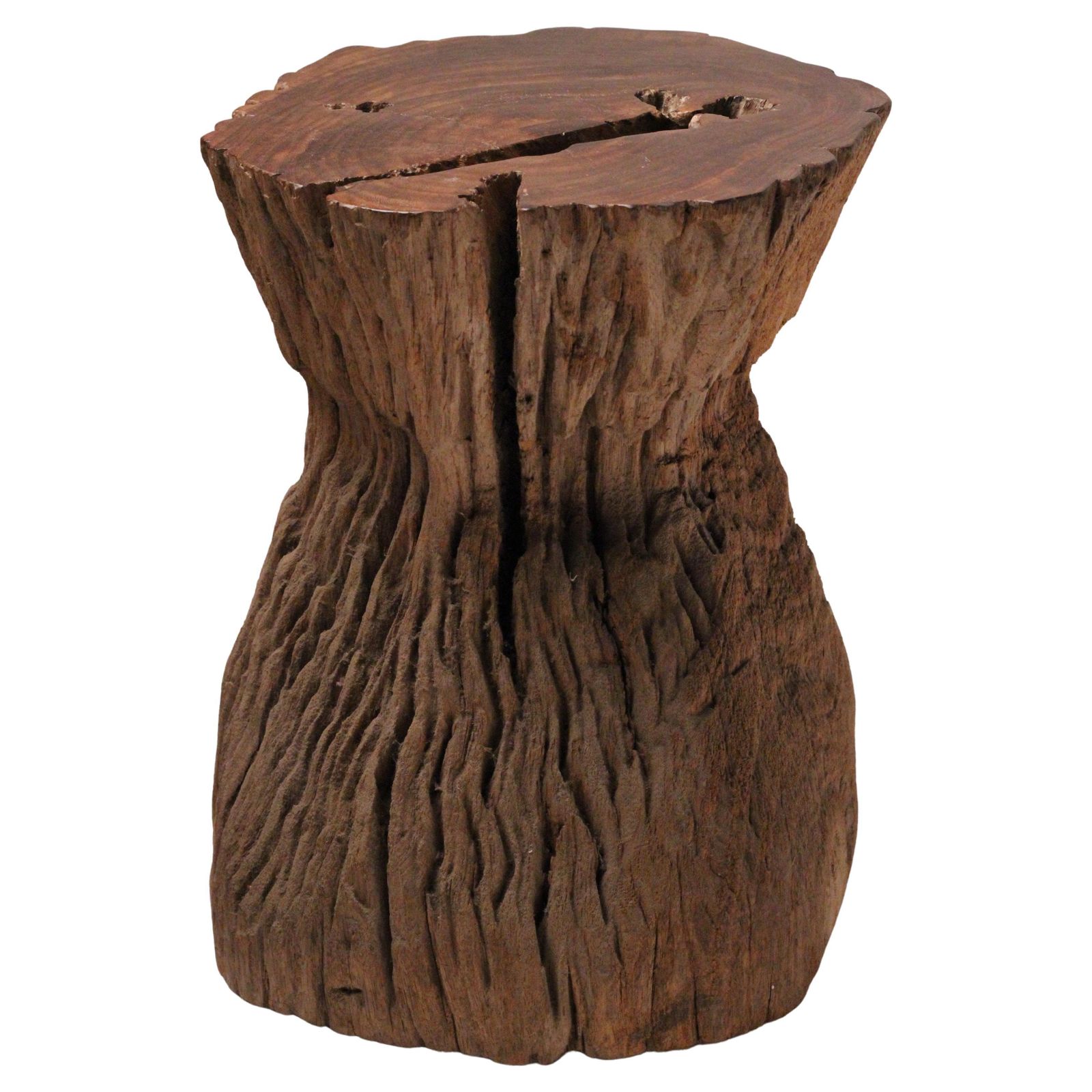 Wabi Sabi Teak Root Stool Or Side Table, Lombok Indonesia, 20th Century photo for sale