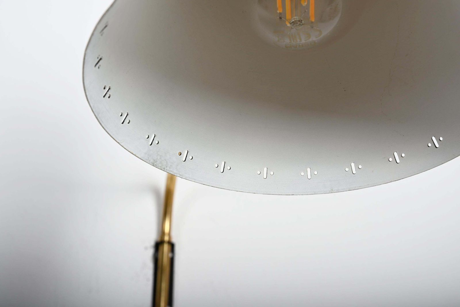 photo furniture Brass Swivel Mounted Wall Lamp By Ewa