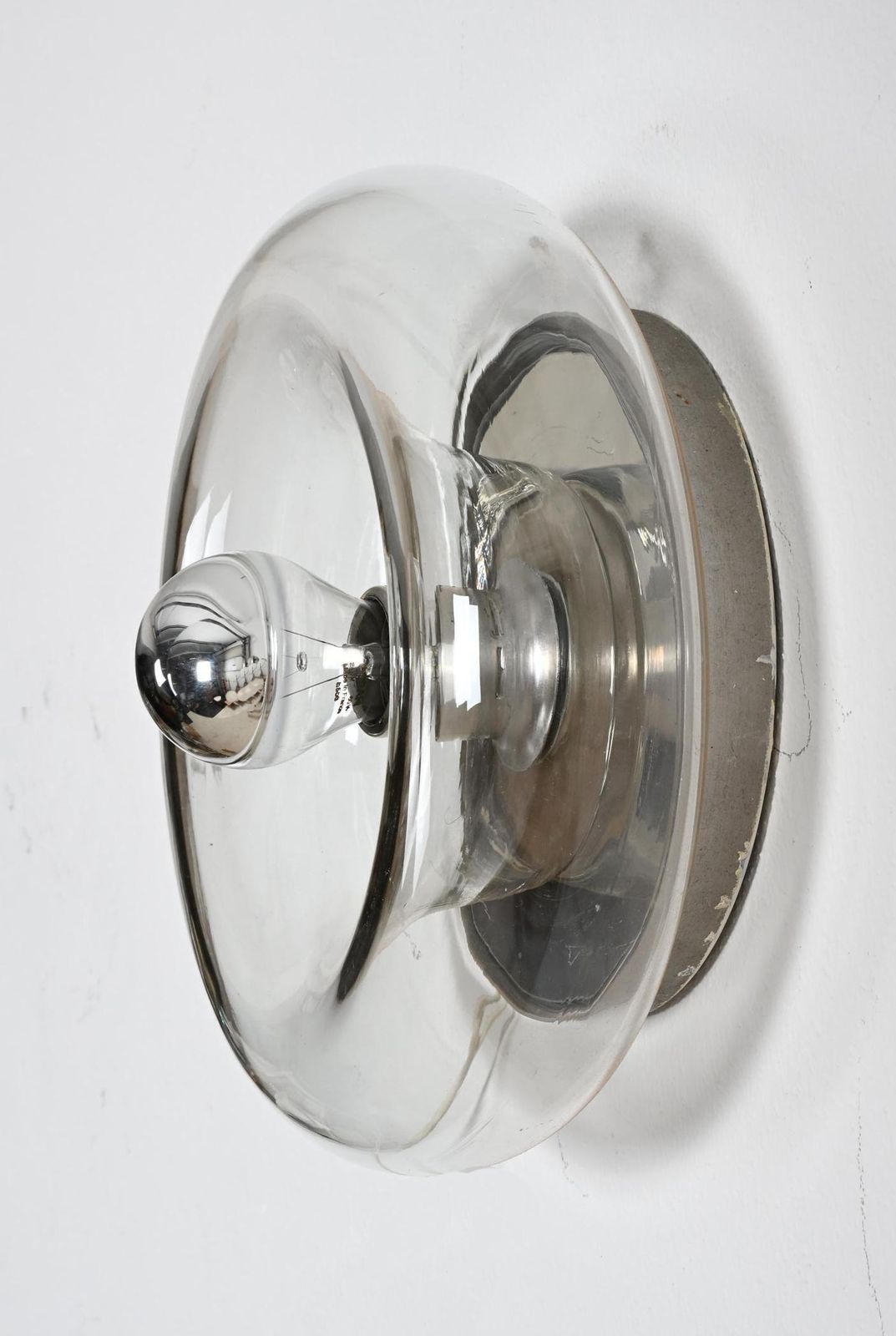 photo for sale Mid Century Doria Handblown Flush Mounts Or Wall Lamps